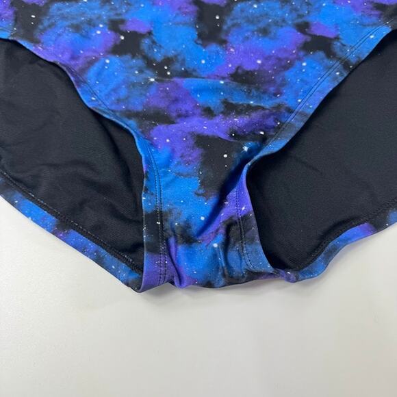 NWT Hot Topic Women's Galaxy High Waisted Swim Bikini Bottoms Plus Size 4X - Picture 7 of 12
